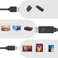 thumbnail image 4 of Cable convertidor UC-505 USB tipo C a compatible con HDMI Cable adaptador de video 4K, 4 of 8