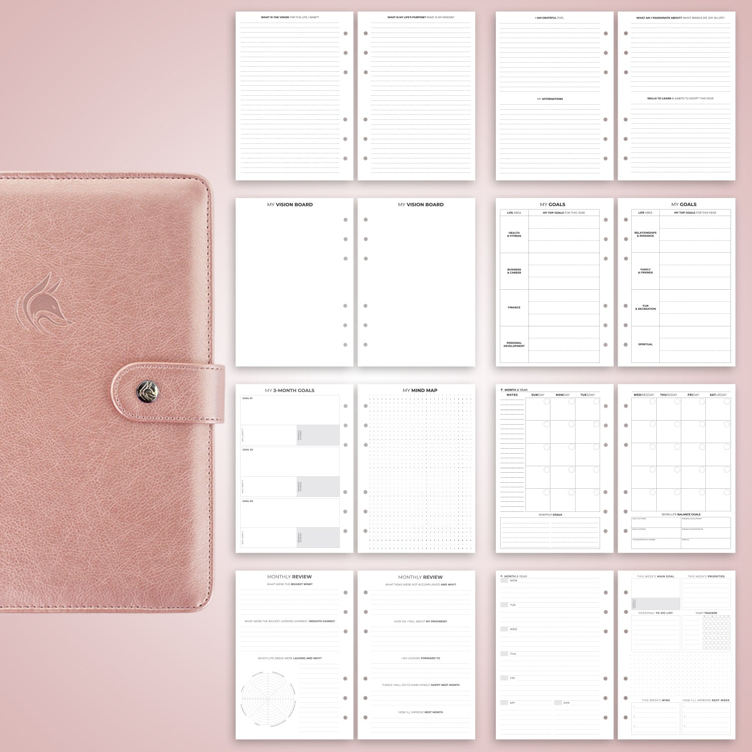 Clever Fox Weekly Planner Binder