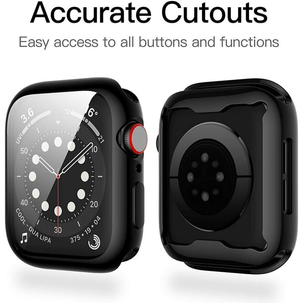 Compatible with Apple Watch Case 44mm Screen Protector Case 12