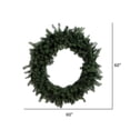 thumbnail image 3 of Vickerman 60" Canadian Pine Artificial Christmas Wreath, Unlit, 3 of 3