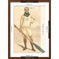 thumbnail image 5 of Art.com Vanity Fair Rowing Art Print by Spy, Brown Frame Wall Art, 17" x 23", 5 of 5