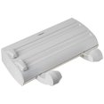 thumbnail image 1 of Leifheit 25771 4-in-1 Wall-Mount Paper Towel Holder | Plastic Wrap and Foil Dispenser with Spice Rack | White, 1 of 5