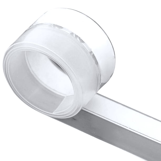 Fiudx Burlete Autoadhesivo, Disponible En Marrón y Blanco, Resistente a Altas Temperaturas, Resistente Al Viento y Al Ruido, Apto para Puertas y Ventanas, Fácil Instalación, 2 M de Longitud.
