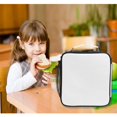 thumbnail image 6 of Haosy White Paper Texture Reusable Lunch Box Men/Women Insulated Lunch Bag for School Picnic Travel, 6 of 6