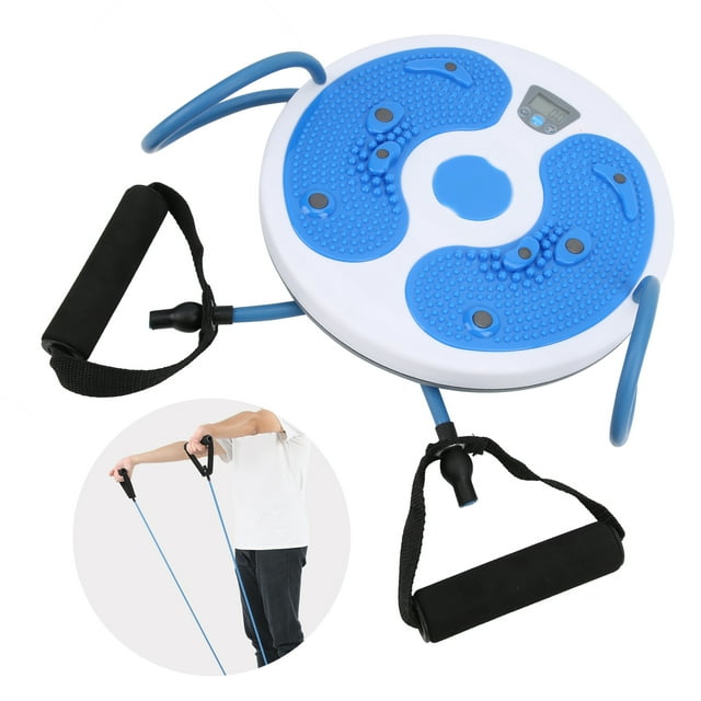 Counting Electronic Calorie Count Waist Twister Plate Body Slimming Massage Board With Drawstring