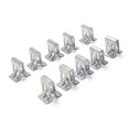 thumbnail image 4 of 20pcs Metal Retainer Clip Universal Car Dashboards Dvd Cd Panel Interior Trim Plate Fixed Clip Buckle Auto Fasteners, 4 of 4
