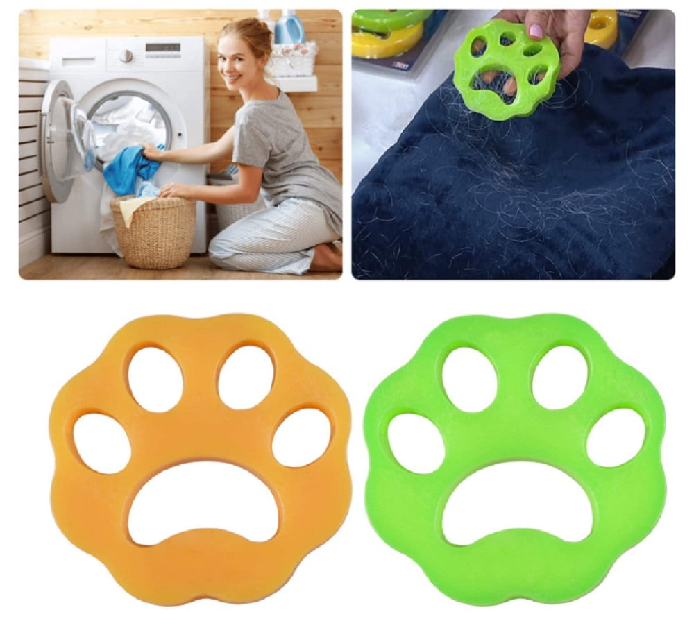 Portable Floating Pet Fur Catcher Hair Remover Tool Reusable for Washing Machine 