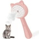thumbnail image 1 of Cepillo de vapor para gatos, limpiador de cepillo de vapor para gatos 3 en 1, cepillo de aseo de masaje de silicona para mudar, peine para gatos y perros (gato rosa), 1 of 5