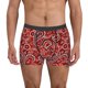 thumbnail image 1 of Balery Vintage Red Paisley Calzoncillos bóxer para hombre, ropa interior de algodón suave y transpirable con cinturilla de nailon-Small, 1 of 5