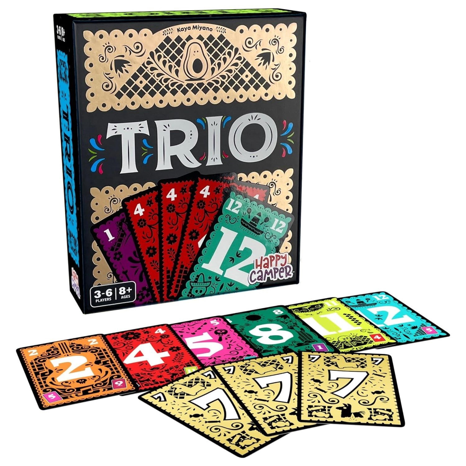 Happy Camper TRIO Card Game  Hottest New Family Game  Great for Game Night  3-6 Players Ages 8+