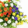 thumbnail image 5 of kladzum 8 Branches Artificial Flowers for Outdoor, Fake Plants No Fade Faux Plastic Flowers for Spring Summer Indoor Garden Patio Window Box Kitchen Home Decor, 5 of 6