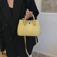 thumbnail image 3 of Bolso de hombro para mujer | Bolso de mano de cuero PU de moda | Bolso bandolera bandolera versátil Messenger | Correa ajustable | Estilo Casual Elegante | Se adapta a la billetera del teléfono, 3 of 5