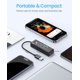 thumbnail image 2 of Hub USB C ORICO Adaptador USB 3.1 tipo C a USB 3.0 de 3 puertos, 2 of 7