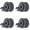 4 pack, variant on Dishwasher Wheel Replacement Wheel Dishwasher Spare Part Plastic Texture Replacement Rollers Dishwasher Upper Rollers