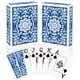 thumbnail image 1 of Naipes Baraja de cartas Paquete de 2 cartas de póquer Juego profesional Índice gigante Naipes con impresión grande para adultos Personas mayores Juegos de cartas para juegos familiares Fiesta nocturna, 1 of 5