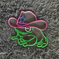 thumbnail image 5 of Handmadetneonsign Cowboy Frog Neon Sign, Frog Aninal Wall Art Decor, Home Room Wall Decor, 5 of 5