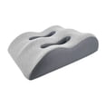 thumbnail image 2 of Almohada ergonómica para la elevación de piernas y soporte para la cadera para dormir Gris claro, 2 of 9