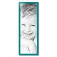 thumbnail image 2 of ArtToFrames 12x35 inch Distressed Aqua Picture Frame, Green Wood Poster Frame (4485), 2 of 8