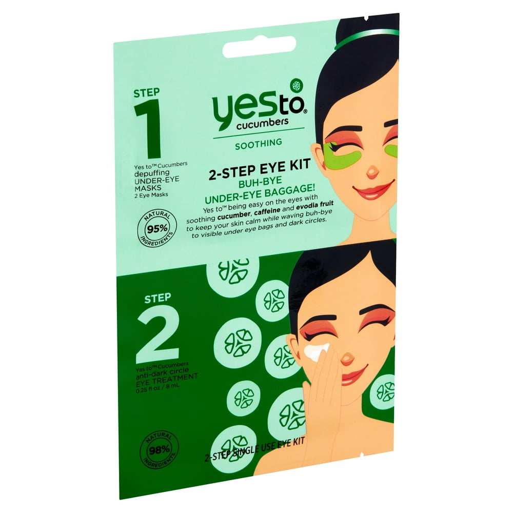 Yes To Cucumbers 2Step Eye Kit