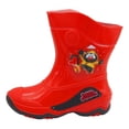 thumbnail image 2 of Bota Lluvia Niño Bubble Gummers Burbujas 15-21 Marino/rojo rojo 17, 2 of 5