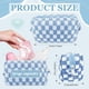 thumbnail image 5 of Set de bolsitas de maquillaje Giesiery a cuadros con pulseras y pegatinas Heishi, 5 of 7