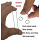 thumbnail image 4 of Mini Rubber Bands, Soft Elastic Bands, Premium Small Tiny Black Rubber Bands for Kids Hair, Braids Hair(1000 Pieces, Black), 4 of 4