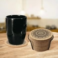 thumbnail image 2 of 12Pack Absorbent Cork Coasters Reusable Drink Coaster for, 2 of 7