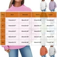 thumbnail image 3 of yardsong Women's Fall Solid Color Long Sleeve Pullover - Oversized Mock Turtleneck Pockets Orange,L, 3 of 8