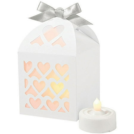 Wilton Paper Lantern Favor Box Kit, White 50 ct. 1006-1177