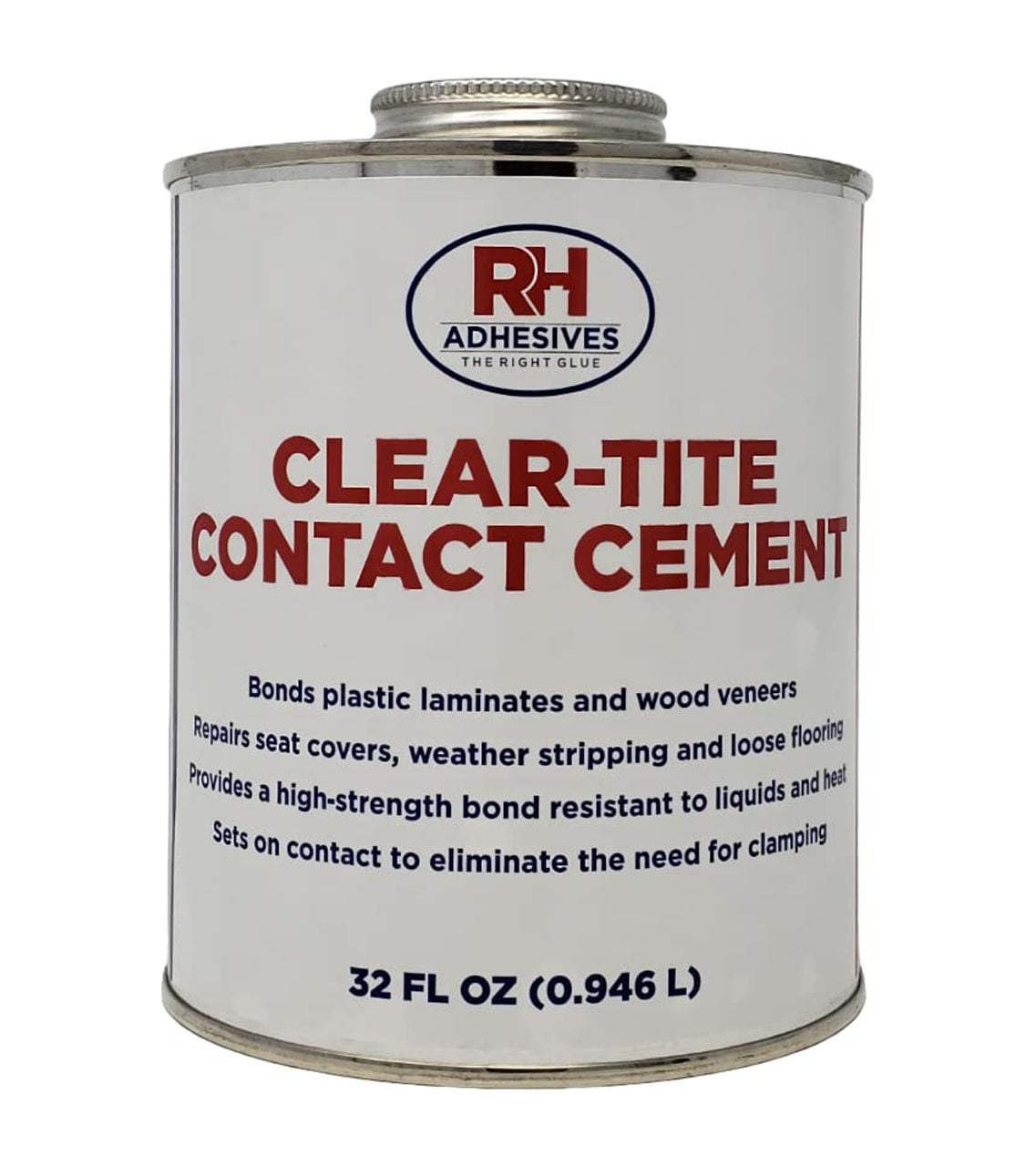 ClearTite Contact Cement, 32 oz. can RH Adhesives