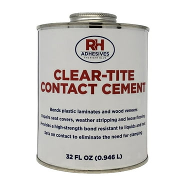 Clear-Tite Contact Cement, 32 oz. can - RH Adhesives