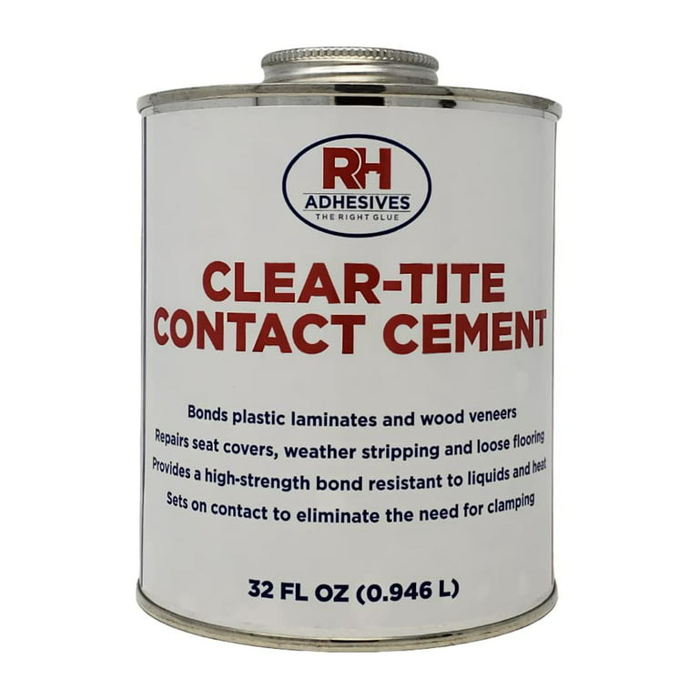 Clear-Tite Contact Cement, 16 oz. can - RH Adhesives