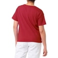 thumbnail image 3 of Time and Tru Women's Cotton Boyfriend Pocket Tee with Short Sleeves, Sizes XS-XXXL, 3 of 8