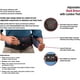 thumbnail image 4 of MUELLER Sports Medicine - Faja lumbar ajustable con almohadilla extraíble para aliviar el dolor de espalda en hombres y mujeres, ideal para dolor lumbar superior e inferior, ciática y escoliosis, colo, 4 of 5