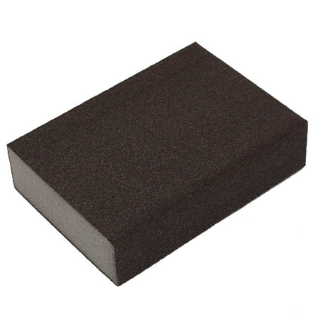 Unique Bargains 100mm x 70mm x 25mm 180 Grit Sponges Polishing Pad Sanding Block