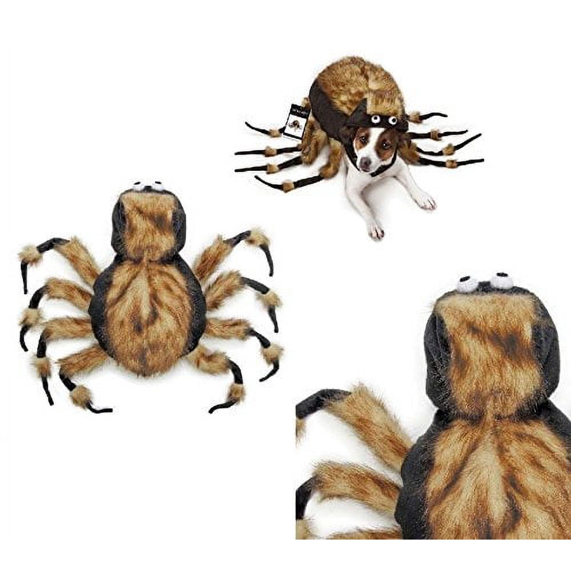 Fuzzy Tarantula Spider Dog Costume Dress Your Pup As Your Favorite Arachnid !(Small)
