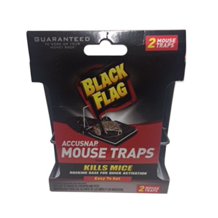 Black Flag Accusnap Mouse Trap, 2-Pack - Walmart.com
