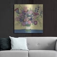 thumbnail image 6 of Luxe Metal Art 'Pastel Bouquet'  by Jeri Hauth Metal Wall Art, 36" x 36", 6 of 9