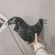 thumbnail image 2 of Dinosaur Shape Crossbody Shoulder Bag Women Pu Leather Rivet Chic Clutch Purse Compatible Girls, 2 of 2