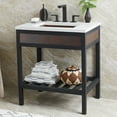 thumbnail image 5 of Native Trails Nsv30-R Nativestone 30" Stone Composite Vanity Top - Charcoal, 5 of 7