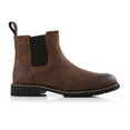 thumbnail image 2 of Polar Fox Duncan MPX806050 Rambler Style Western Chelsea Boots, in Maple Brown, Men's Size 7.5, 2 of 7