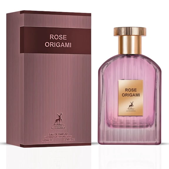 Maison Alhambra Unisex Rose Origami EDP Spray 3.4 oz Fragrances 6290362340928