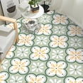 thumbnail image 2 of DEWOO Peel and Stick Floor Tile, Peel and Stick Flooring Self Adhesive, Waterproof Vinyl Flooring Suitable for Bathroom, Kitchen, Light Green(12 x 12 In, 10PCS), 2 of 10