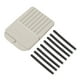 thumbnail image 3 of Cerumen Stop Guard, Earwax Cleaning Filters Guard Prevent Foreign Objects 8pcs Waterproof ABS Long Lasting  For Daily Use ANGGREK Earwax Guards Filters, 3 of 8