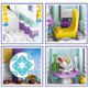 thumbnail image 5 of Amigos Princesa Lujo Castillos de Hielo Patio de Juegos Casa Películas Invierno Nieve Caballo Figuras Bloques de Construcción Juego de Juguetes para Niñas Regalo DIY, 5 of 5
