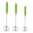 thumbnail image 1 of Batidor de acero inoxidable, 10"/12"/14" Batidor manual semiautomático para batidores de cocina Adepaton  CPB-US-YYM729-4, 1 of 5