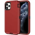 thumbnail image 6 of iPhone 11 Pro Max Heavy Duty Case {Shock Proof Case with 3 Layer Rubber, Shatter Resistant, [Tough Armour] Rugged Case Compatible for iPhone 11 Pro Max} Red, 6 of 6