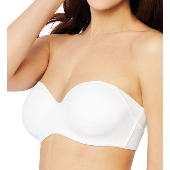 Women's Bali DF6562 One Smooth U Strapless Multiway Smoothing Bra (White 34B)