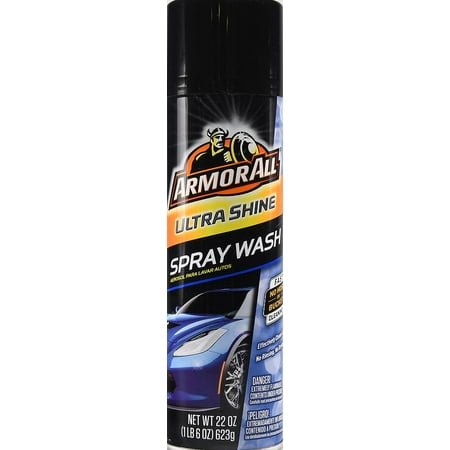 Armor All Ultra Shine Spray Wash, 22 ounces, 18238, Car (Best Spray On Car Wash)
