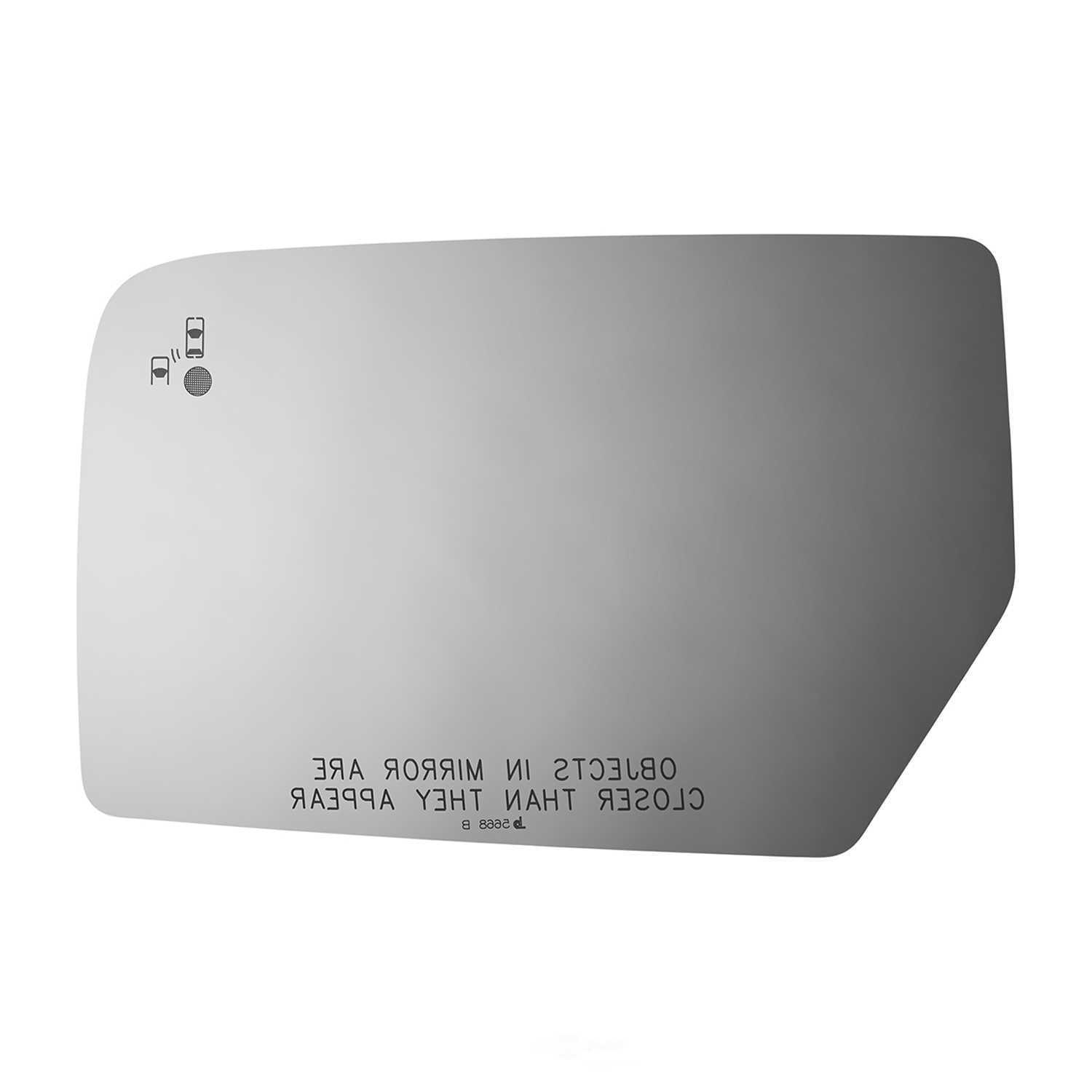 Burco Side View Mirror Replacement Glass - Clear Glass - 5668B